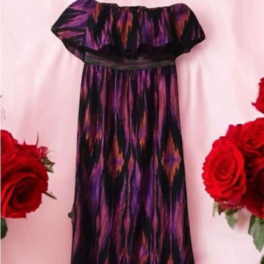 Vintage ~ Y2K ~ What’s Hot? ~ Maxi ~ Long Dress ~ Large ~ Sleeveless